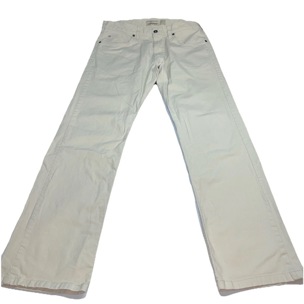 Patagonia TAN Pants STRAIGHT LEG Chino Ironclad Pants Organic Cotton Men’s 33/34